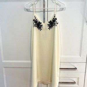 Francesca's white dress